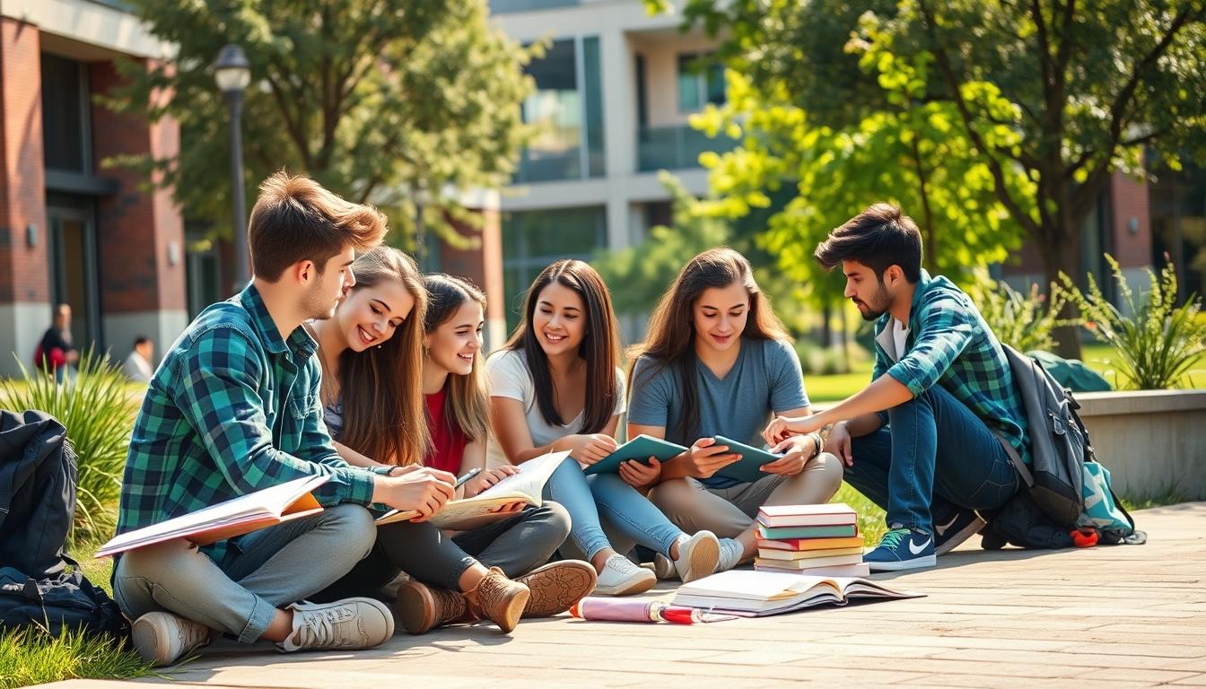 Campus and scholarly setting in Toronto