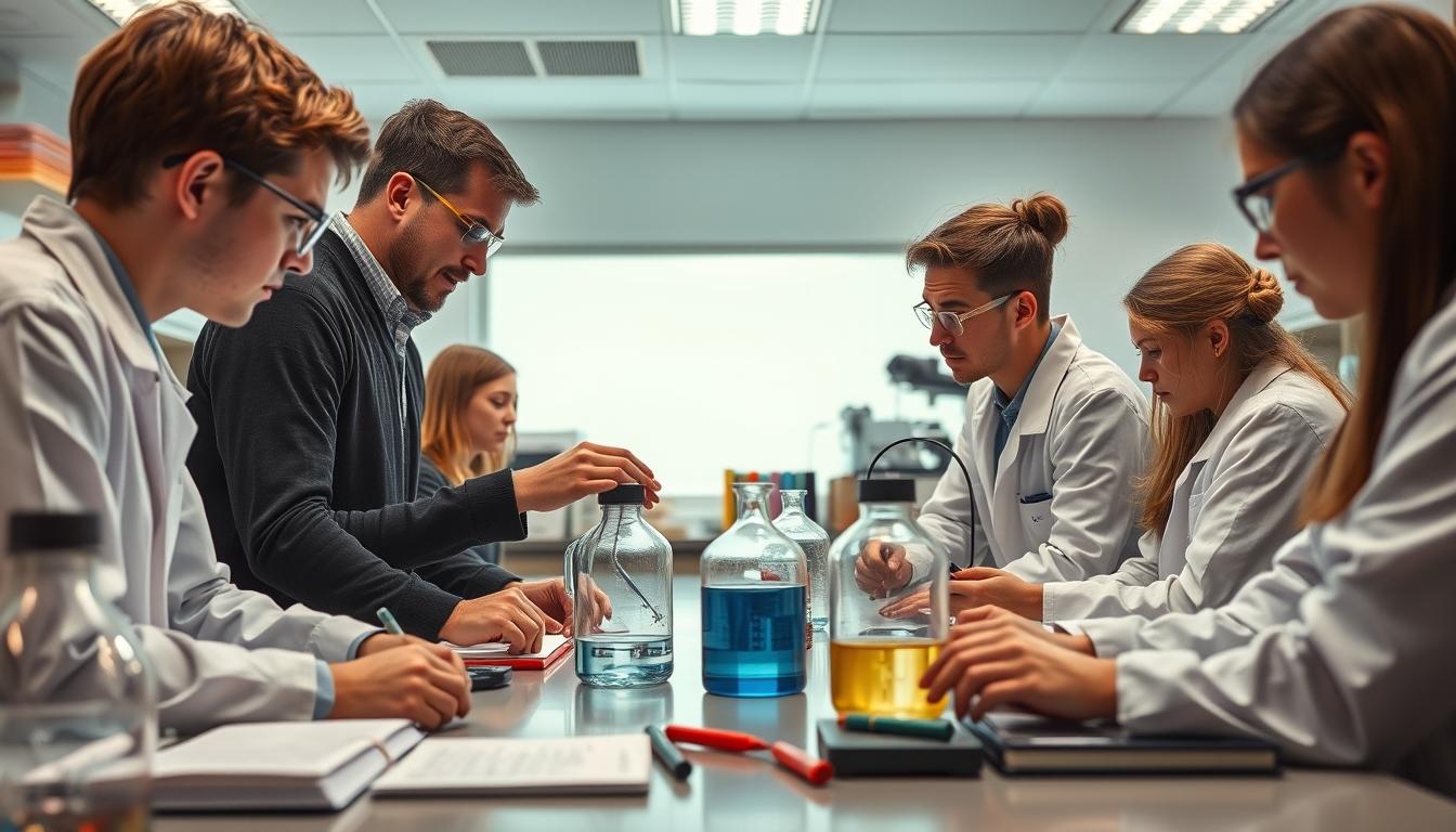 Modern university campus for students